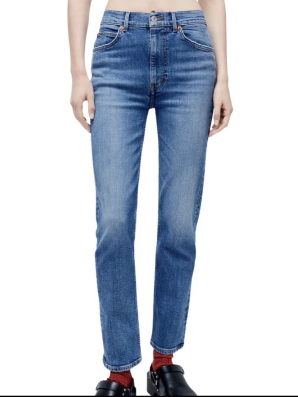 RE/DONE 70’s Straight Jeans in Laguna